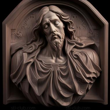 3D model st jesus (STL)